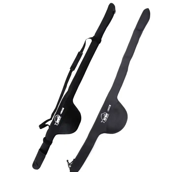 Sac de transport pour canne à pêche 115-140cm pliable en nylon - étui portable pour rock fishing