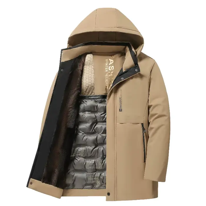 Veste de pêche hiver parka coton coupe-vent chaude confortable mode polyvalente qualité rembourrée