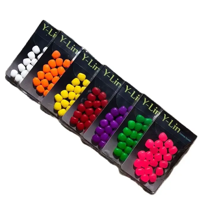 Leurres maïs et noix tigrées flottants pour carpe - 20 pièces appâts imitation pop-up boilies