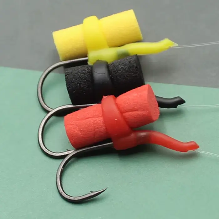 Pop up boilies flottants pour pêche carpe - appâts zig imitation mousse rig chod feeder