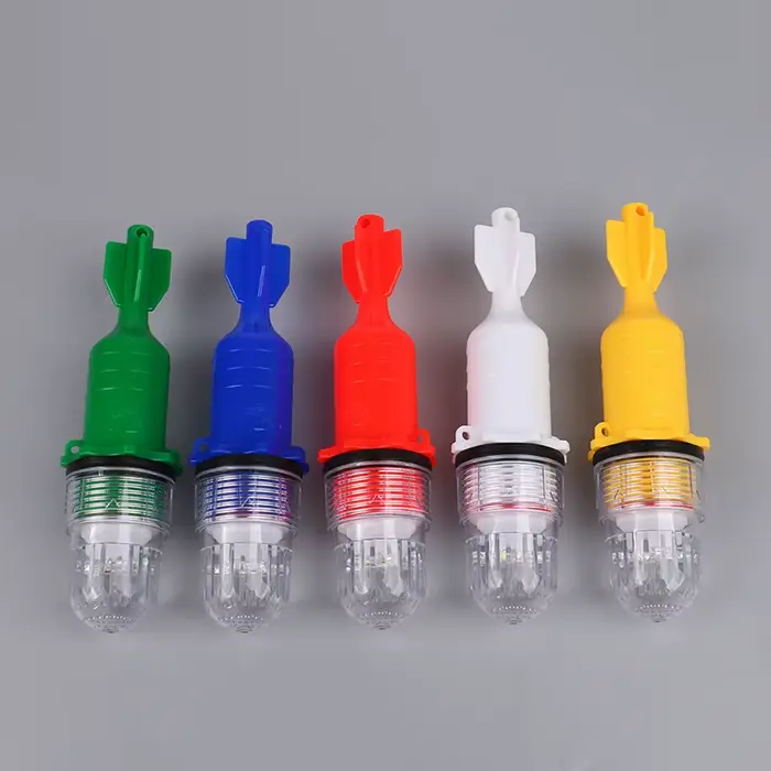 Lampe de pêche sous-marine à double flash - Balise lumineuse pour filets et détection de poissons