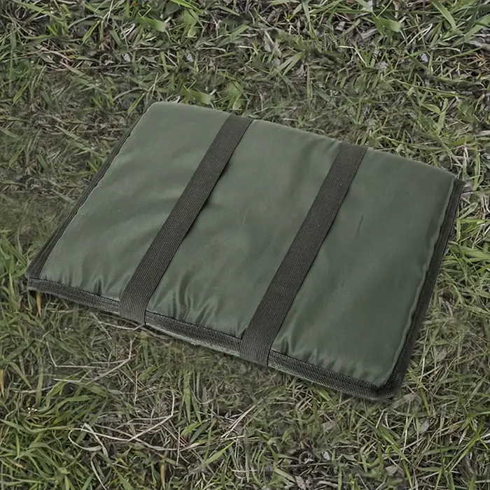 Tapis de réception carpe 3 couches éponge jaune - Coussin confortable avec aiguille à esche