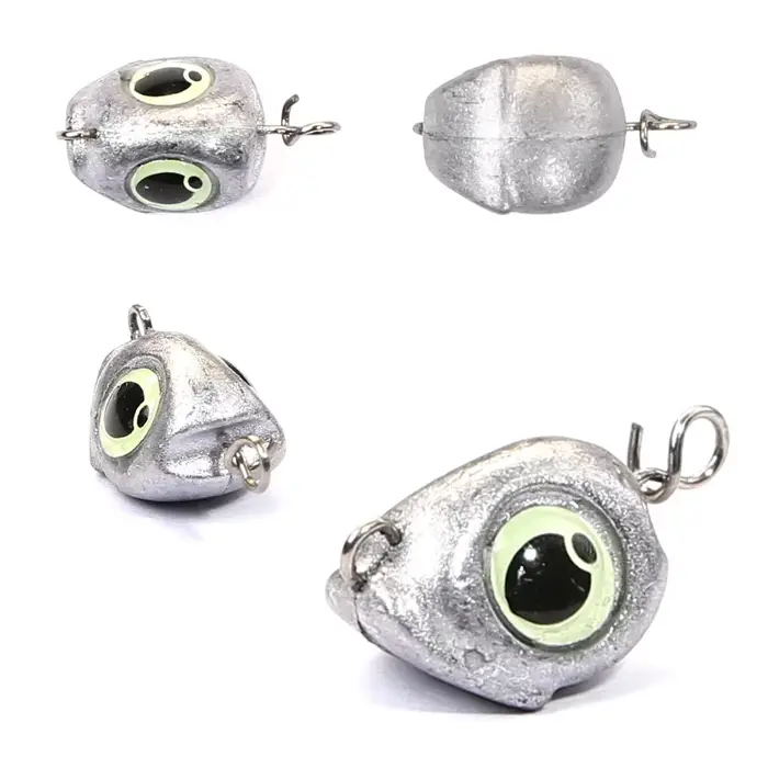 Têtes plombées cheburashka swing jig pour leurres souples - Pêche carnassiers France