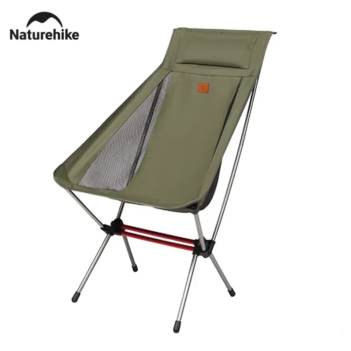 Fauteuil camping Naturehike Moon Chair dossier haut ultraléger pliable 120kg pêche voyage