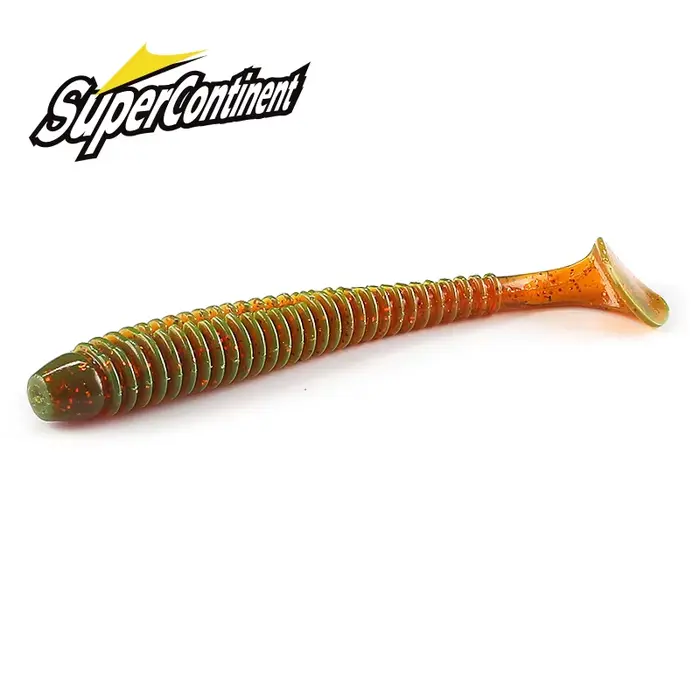 Supercontinent impact ring shad 20/10/6 pièces leurres souples swimbait jigging pêche