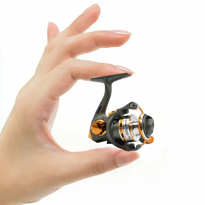 Moulinet de pêche sur glace ultraléger pour la pêche à la carpe et la pêche à la mouche