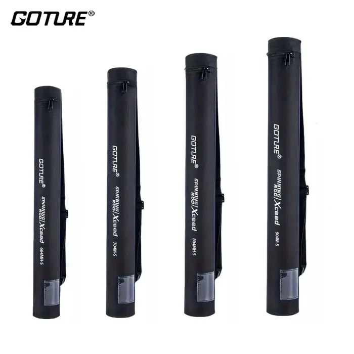 Tube de protection pour canne à pêche portable Goture, résistant aux chocs, sac de voyage pêche