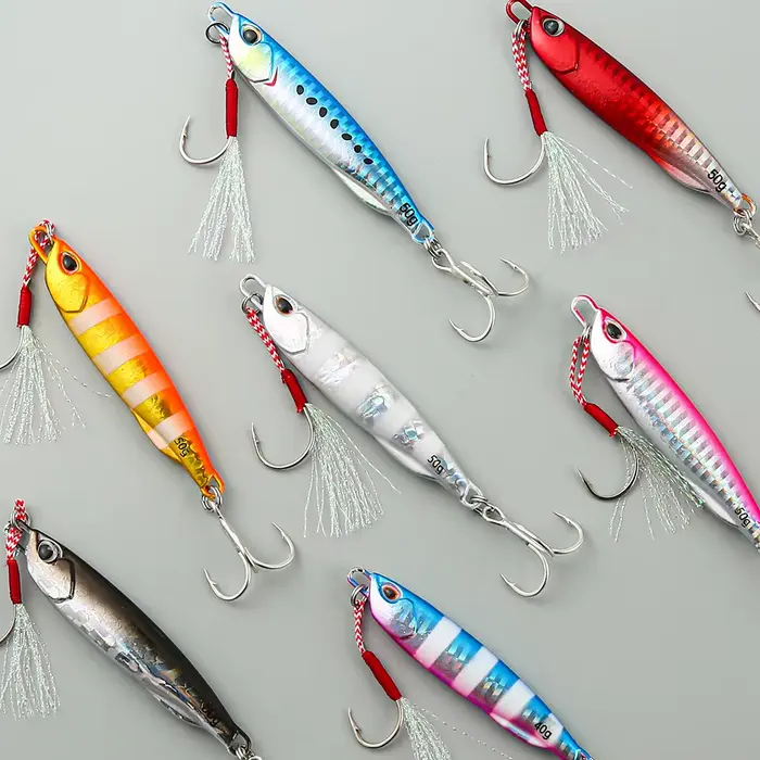 Cuiller japonaise Metal Cast 10-50g - Leurre métallique pour jigging et casting bord de mer