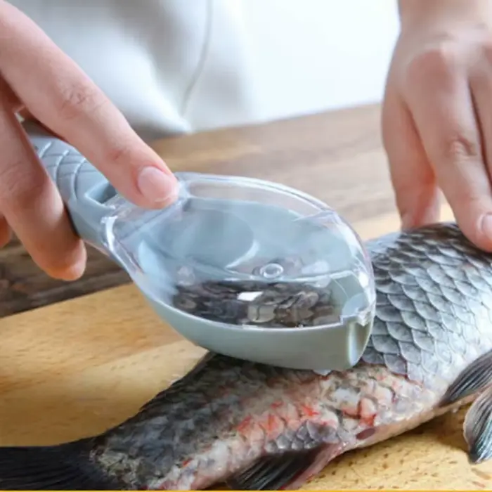 Balance ménagère cuisine grattoir écailles poisson - desquamation manuelle outils pêche