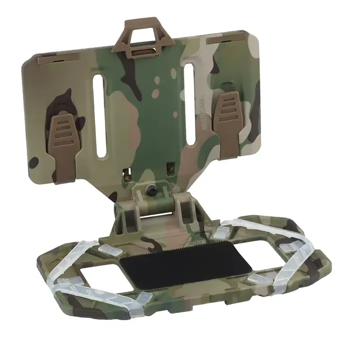 Support téléphone tactique MOLLE - Plateau pliant navigation pour pêche en kayak ou bordure