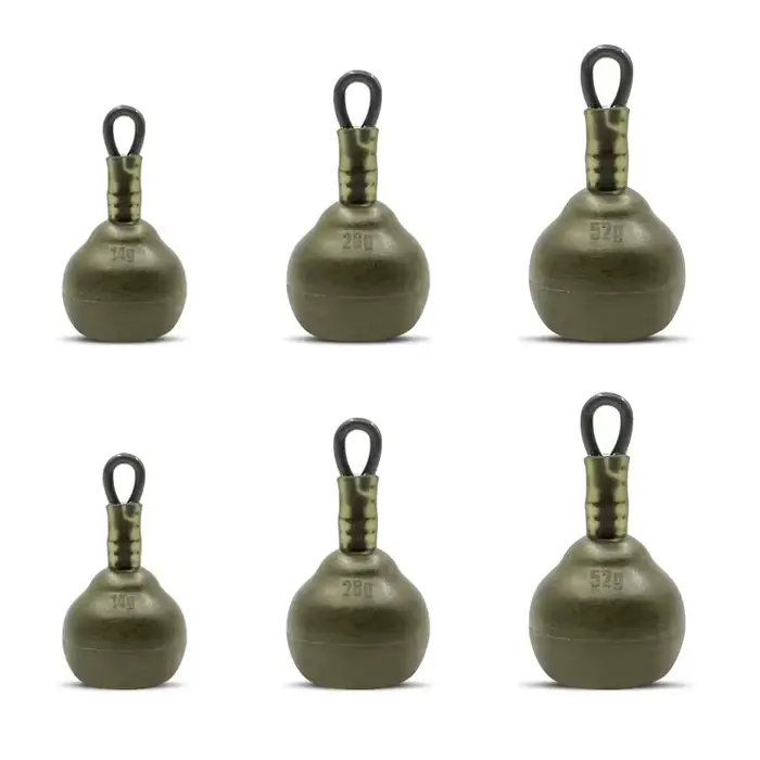 3 plombs de pêche spécial carpe accessoires équipement pour pêcheurs exigeants