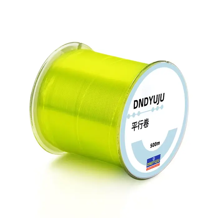 Ligne de pêche monofilament nylon DNDYUJU 500 mètres haute résistance 2LB à 40LB pour tracas