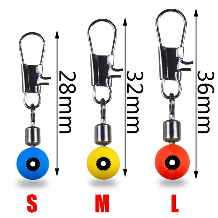 20 perles d'arrêt et connecteurs pour ligne de pêche - accessoires polyvalents pour montages flotteurs