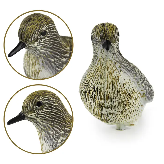 Leurres pluvier doré pacifique pour chasse - 1/3/6 pièces sans poteau support - Oiseau migrateur