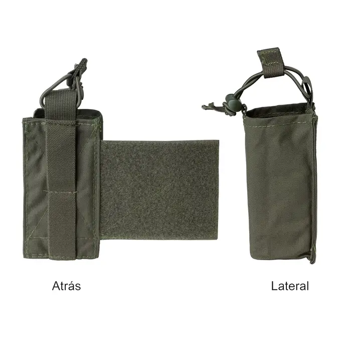 Pochette radio tactique IDOGEAR 3317-D pêche - Porte talkie-walkie extensible camouflage