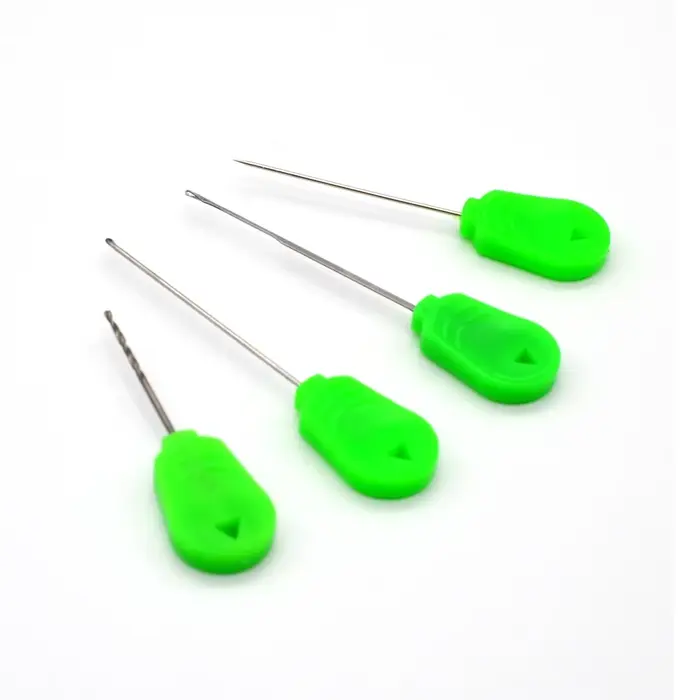 Kit outils Topranc pour montages carpe - Aiguille, perce-appât et accessoires hair rigs professionnels