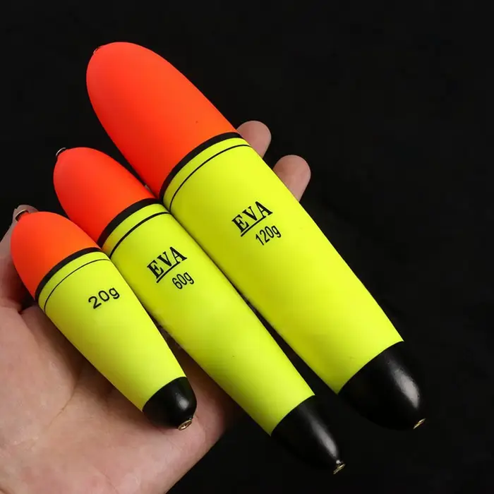 Flotteur de pêche EVA pour surfcasting et pêche aux leurres, flottabilité permanente et longue portée