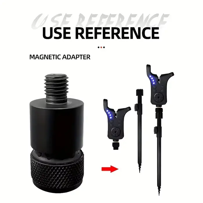 Connecteur magnétique pour support de canne - adaptateur rapide M3/8 pour alarmes de touche