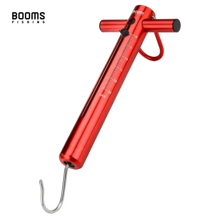 Balance à ressort Booms Fishing TS1 pour pesée poissons 11-26kg - Crochet portable accessoire pêche