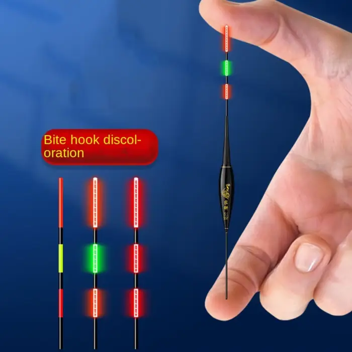 Flotteur de pêche lumineux intelligent à capteur de gravité pour la pêche de nuit avec lumière