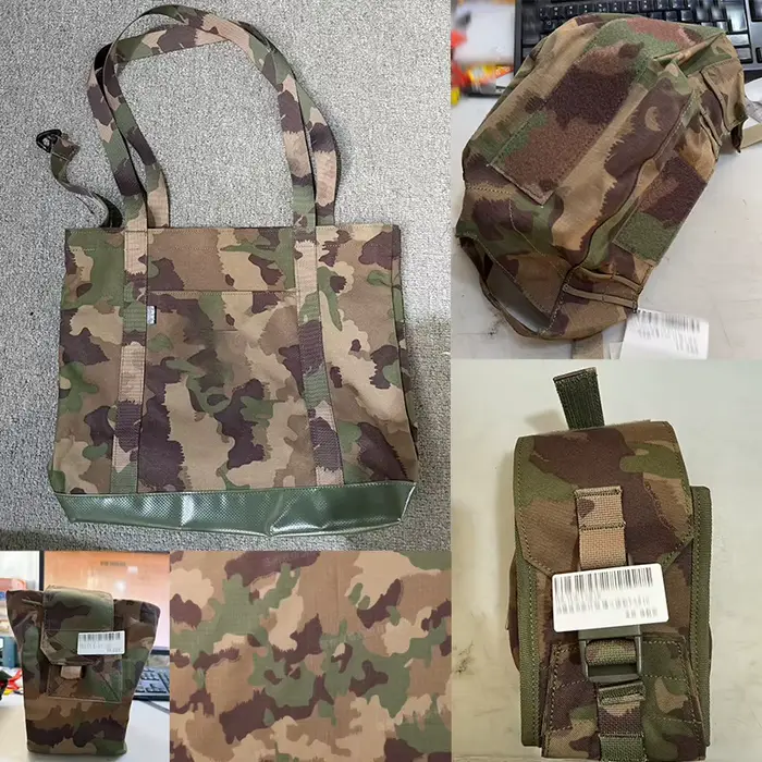 Sac shopping camouflage TAZ16 pêche polyvalent - Grande capacité rangement vêtements et équipement
