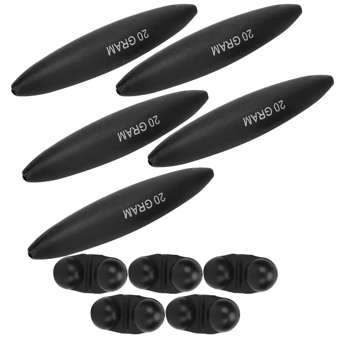 Lot de 5 flotteurs pour silure EVA avec clochette, accessoires pêche robustes et portables