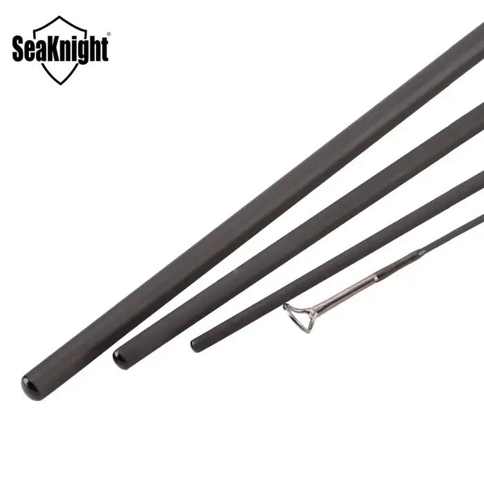 Canne mouche MAXWAY Honor Series 2.4M à 3.0M fibre carbone 40T manche liège 3A 4 sections action douce