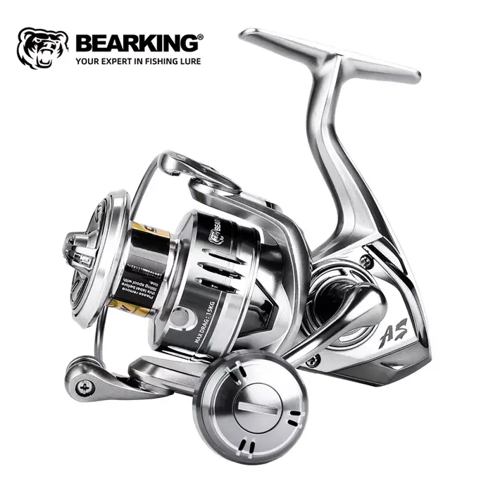 Moulinet spinning mer BEARKING neuf 9+1 roulements étanches 10-20KG frein