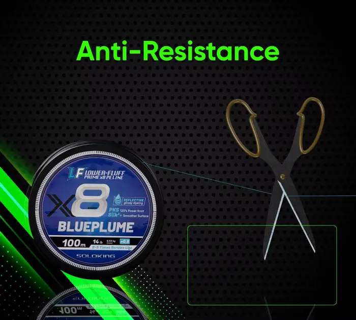 Ligne de pêche Soloking NEW Braided X8 100m/150m PE multifilament - Super lisse 12lb-40lb eau douce et salée