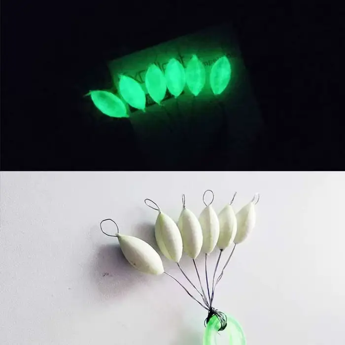 Flotteurs luminescents 7 étoiles pour pêche de la carpe en étang et rivière 6 en 1
