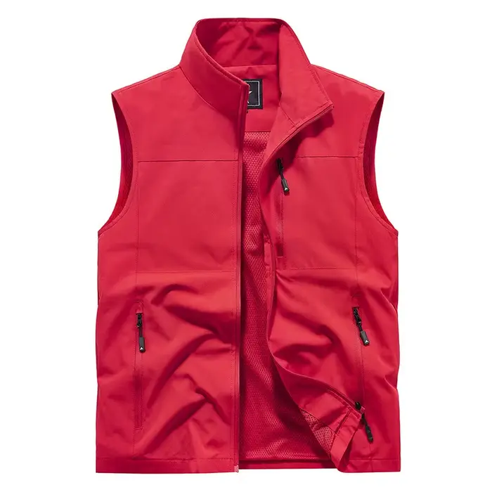 Veste décontractée FGKKS 2024 pour homme, parfaite pour la pêche, avec grandes poches et design qualité
