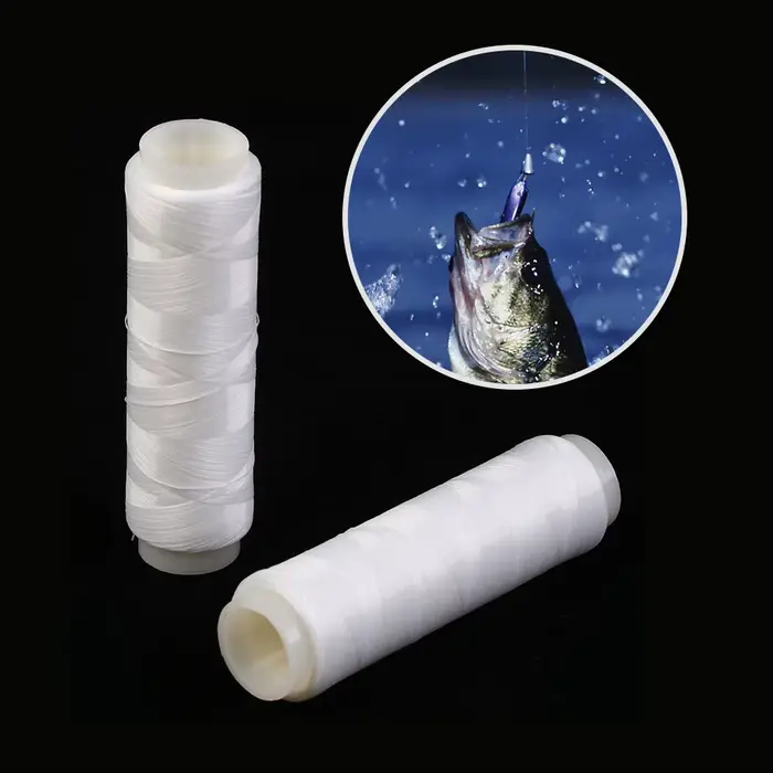 Fil de pêche nylon PE haute résistance élastique - Fil monofilament invisible pour appâts