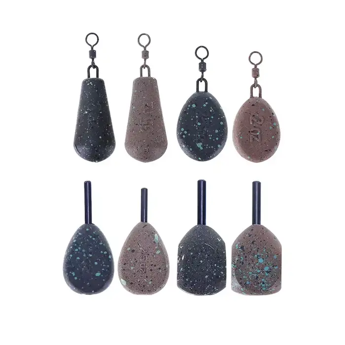 Plombs WEIHE 2-3 oz écologiques - Poids de pêche pour carpe - Accessoires pesca sans impact environnemental