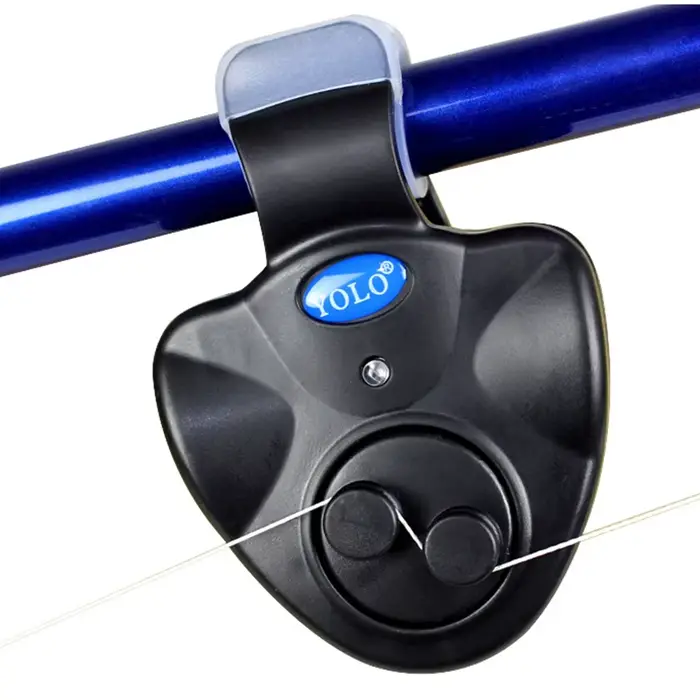 Set clips pêche carpe LED 5 couleurs - alarme sonore indicateur électronique capteur morsure accessoires