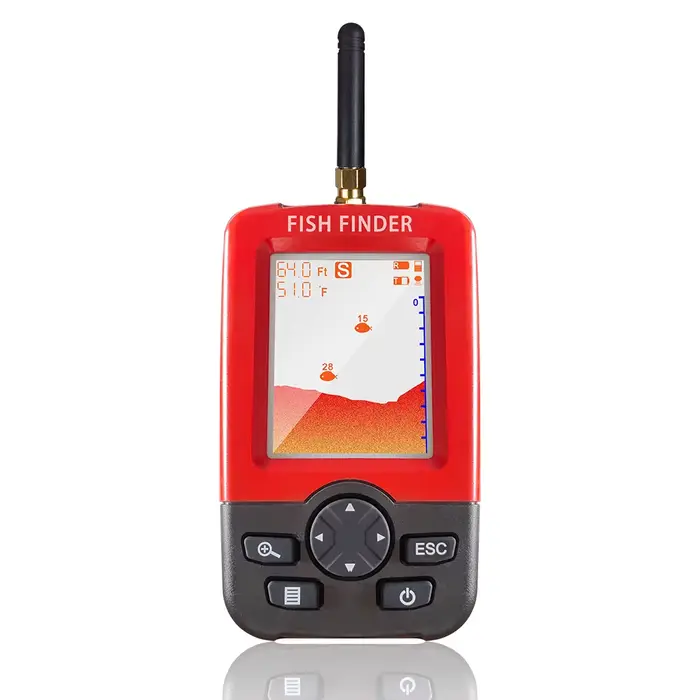 Sondeur de poissons portable sans fil 2025 nouvelle génération échosondeur intelligent détecteur pêche
