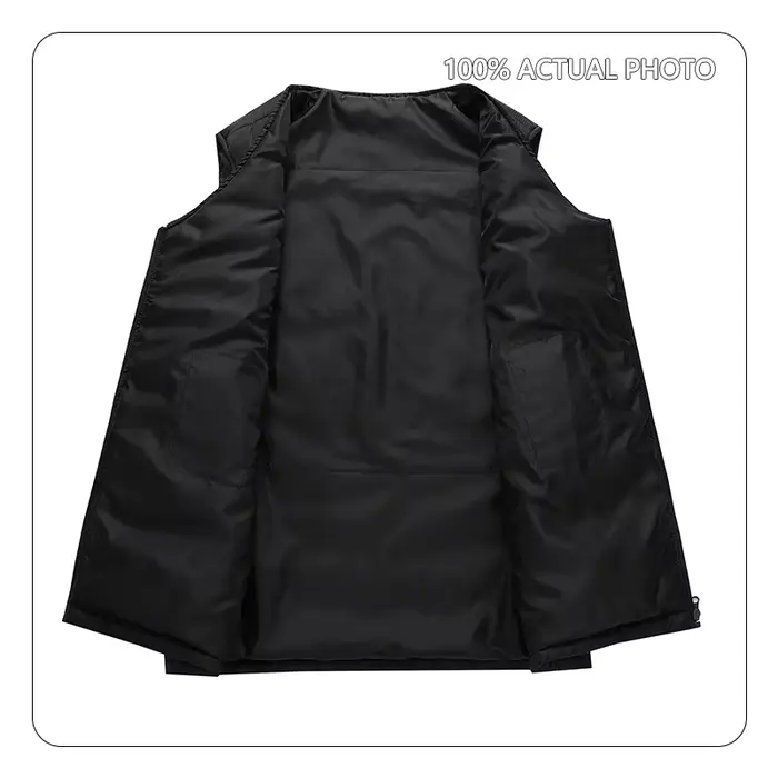 Gilet chauffant 16 zones pour pêche hivernale - Veste thermique homme femme chauffage constant