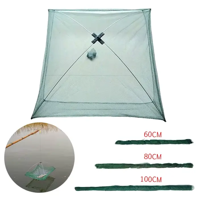 Piège à crabes parapluie avec appât - Filet de pêche pratique pour réapprovisionner poissons et crevettes