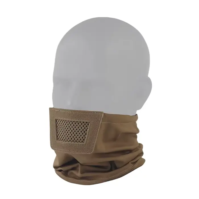 Masque rembourré maille respirant demi-face - Camping pêche jeux outdoor - Airsoft tir