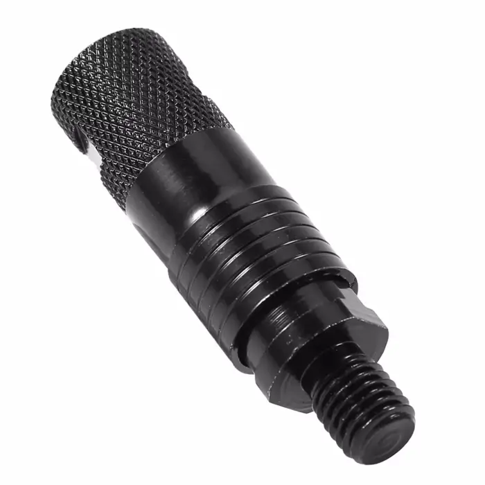 Adaptateur métallique rapide 6cm pour alarme de pêche - Connecteur de canne à pêche réactif