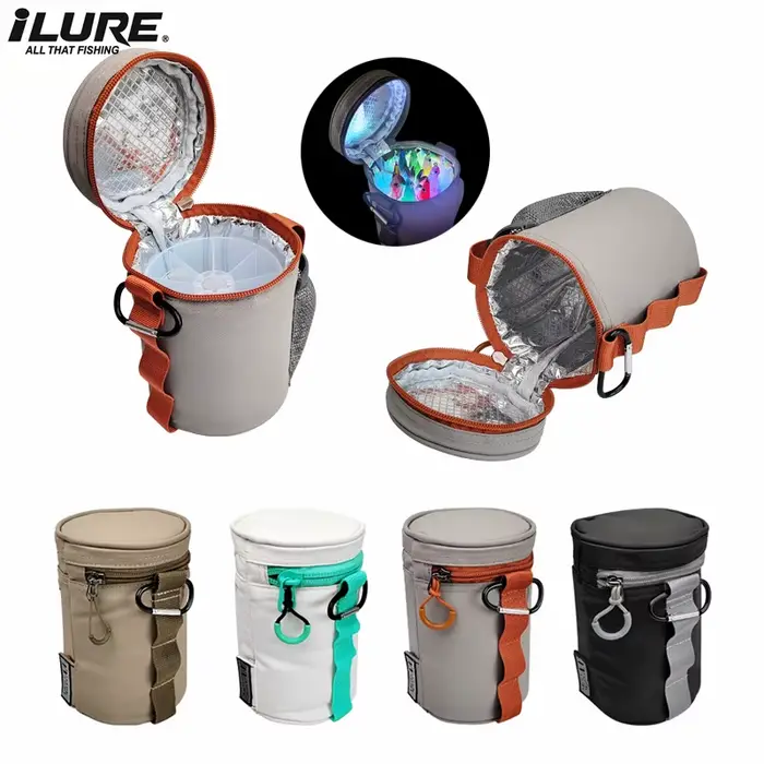 Boîte de rangement UV pour leurres de pêche - étui rigide pour jigs métal et leurres souples