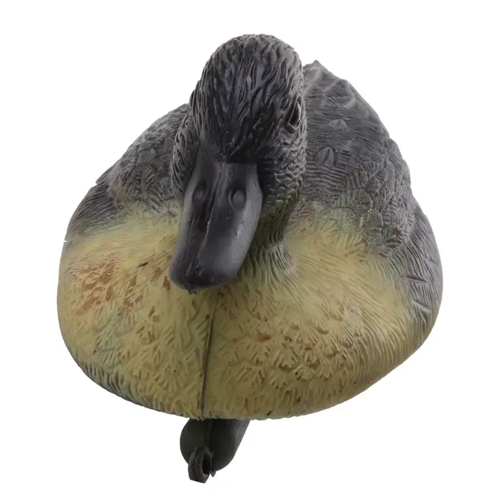 Leurre canard colvert flottant réaliste 1 pièce en PE - Accessoire pêche et chasse jardin extérieur