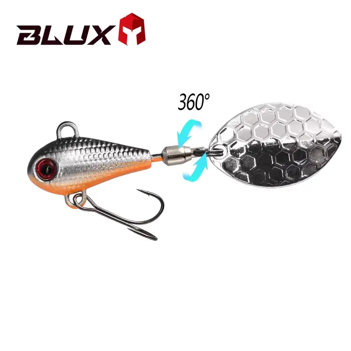 Leurre BLUX SPINTAIL 4.5-11g Mag Tail Spinner - Cuiller métal pêche black-bass freshwater shore casting vib