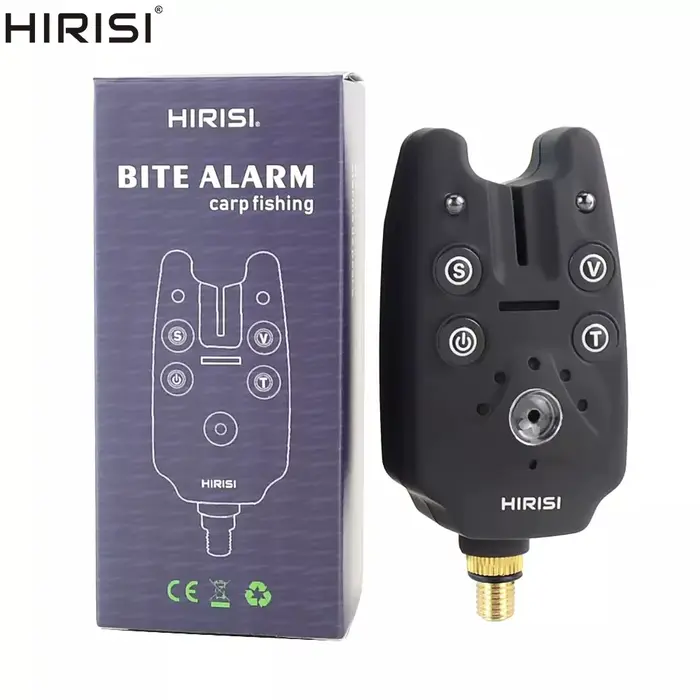 Alarme carpe B1101 avec réglage volume, tonalité, sensibilité et indicateur LED lumineux