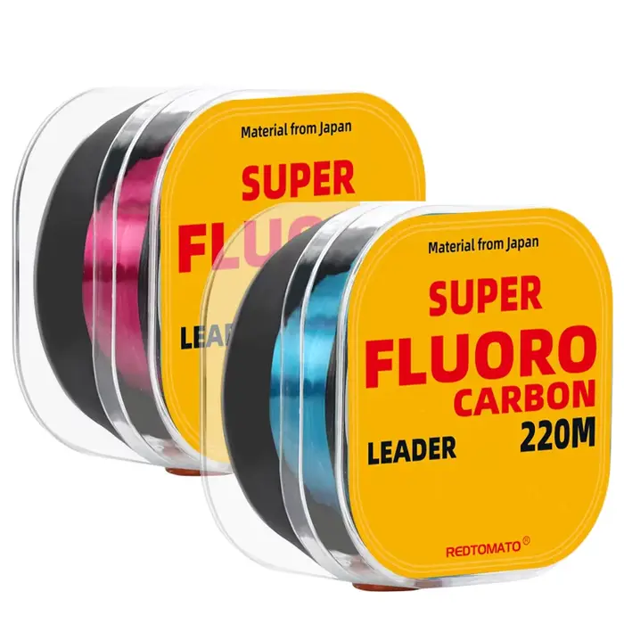 Ligne de pêche fluorocarbone japonaise 220m pour bas de ligne et pêche à la mouche