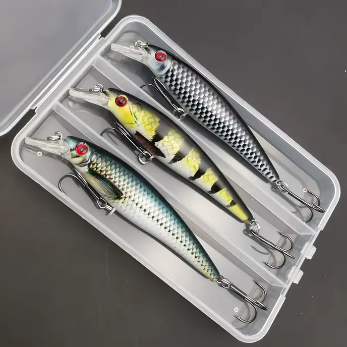 Leurre pêche 13g leurre minnow coulant 1 ou 3 pièces appât artificiel coloré pour carnassiers