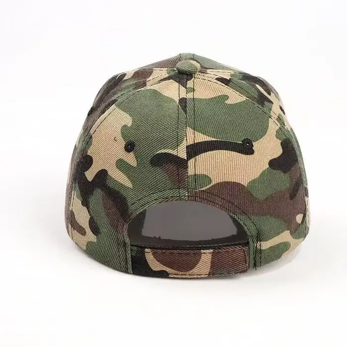 Casquette de baseball multifonction camouflage pêche ajustement réglable pour paintball pêche et voyages toutes saisons