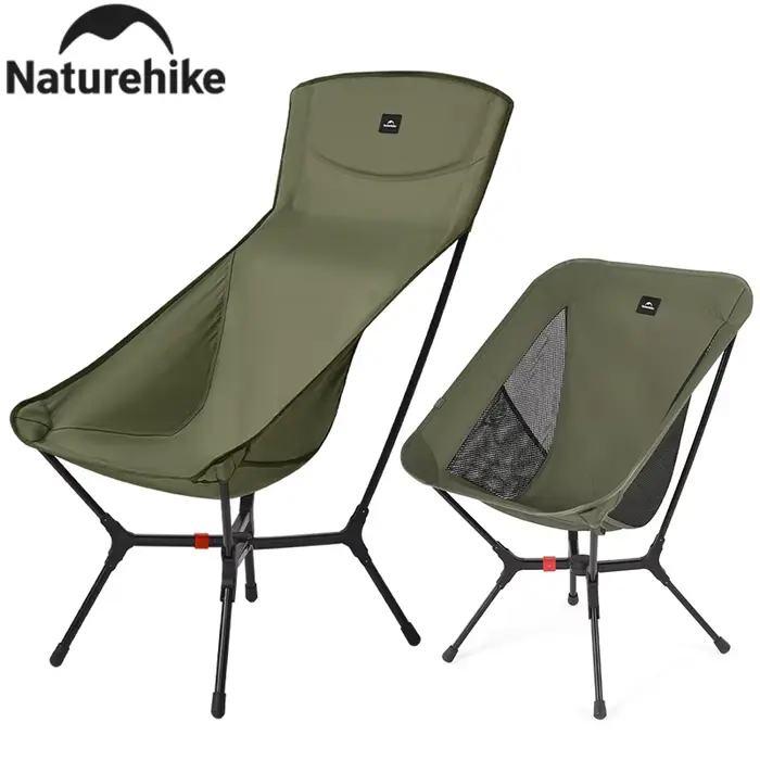Chaise pliante automatique Naturehike ultra légère pêche camping ouverture rapide 150kg