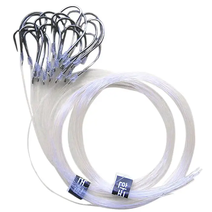 Hameçons de pêche mer avec têtes plombées appâts lignes montées acier carbone pour feeder et fly fishing