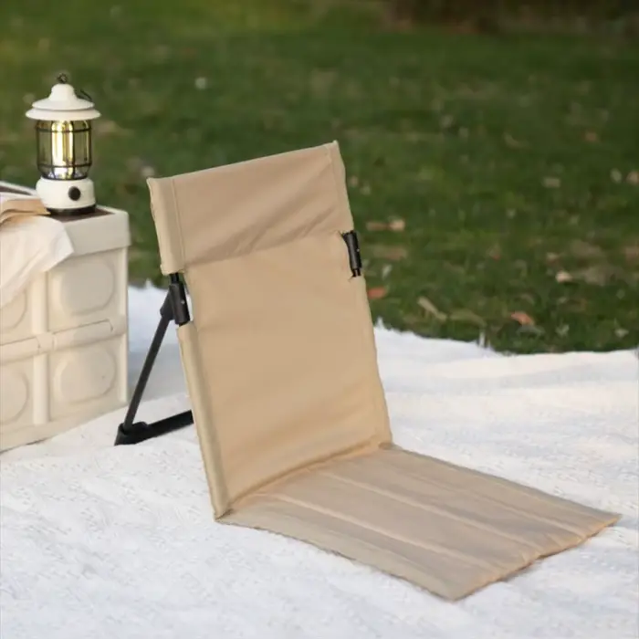 Chaise pliante pêche avec dossier réglable - Siège plage camping confortable pour pêcheurs et loisirs extérieurs