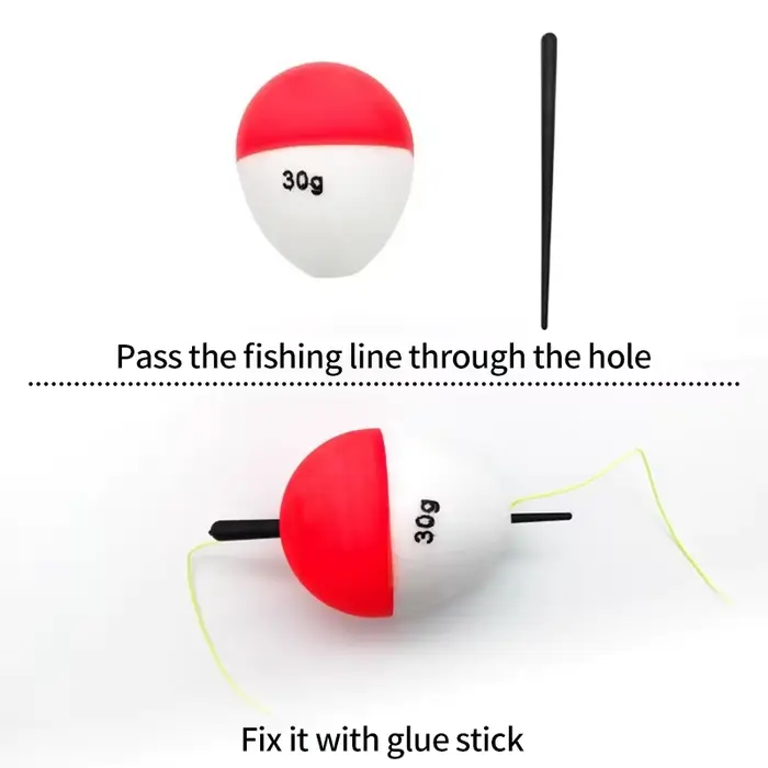 5 flotteurs de pêche en mousse EVA légers et durables - Buoys flotador pour toutes techniques de pêche